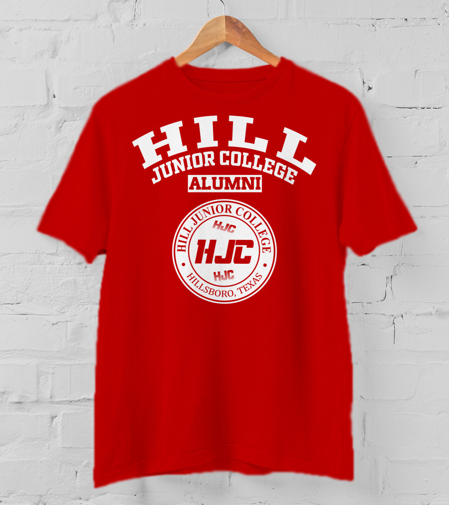 Hill Junior College Alumni HJC Hillsboro Texas T-Shirt