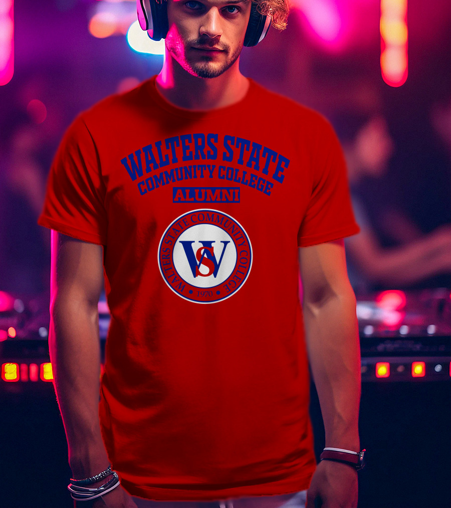 Walters State Community College Alumni 1970 Official Seal WS T-Shirt