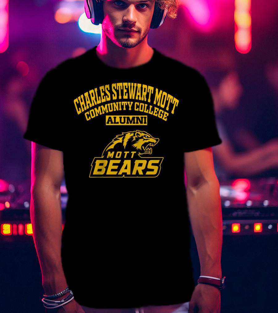 Charles Stewart Mott Community College Alumni Mott Bears T-Shirt