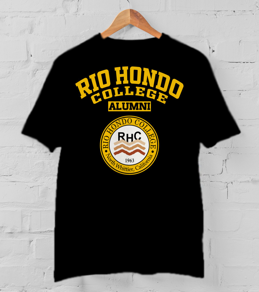 RIO HONDO COLLEGE ALUMNI RHC 1963 North Whittier California T-Shirt