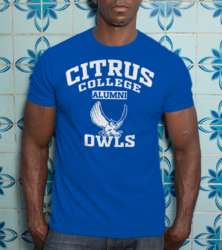 Citrus College Alumni Owls Blue T-Shirt