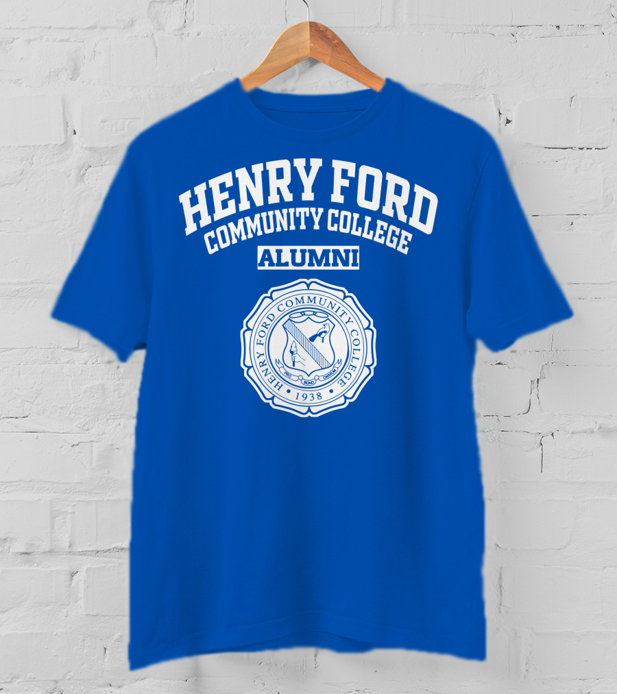 Henry Ford Community College Alumni 1938 Seal T-Shirt