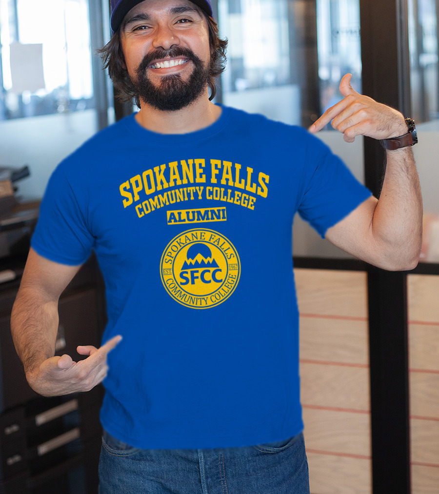 Spokane Falls Community College Alumni SFCC EST 1967 T-Shirt