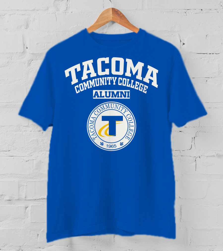 Tacoma Community College Alumni 1965 Seal Blue T-Shirt