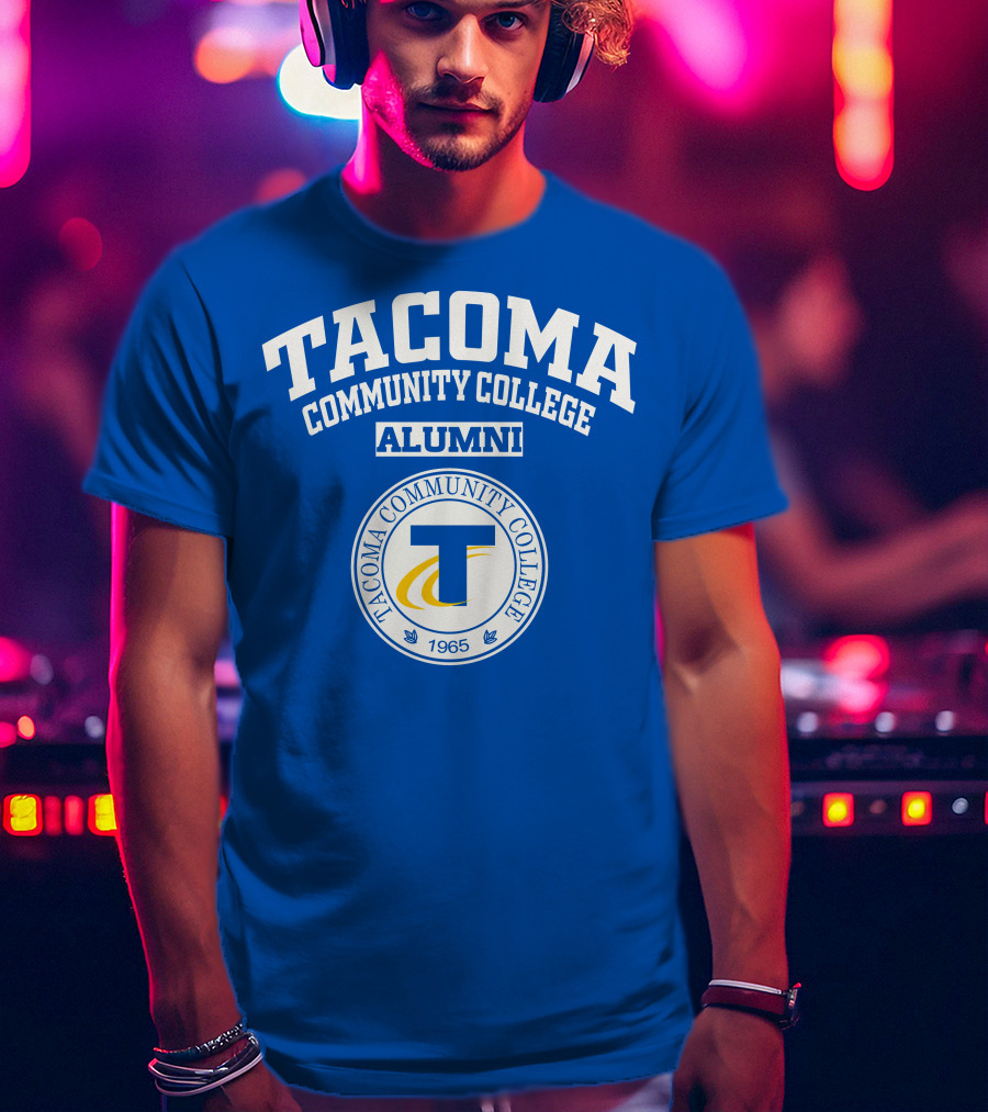 Tacoma Community College Alumni 1965 Seal Blue T-Shirt