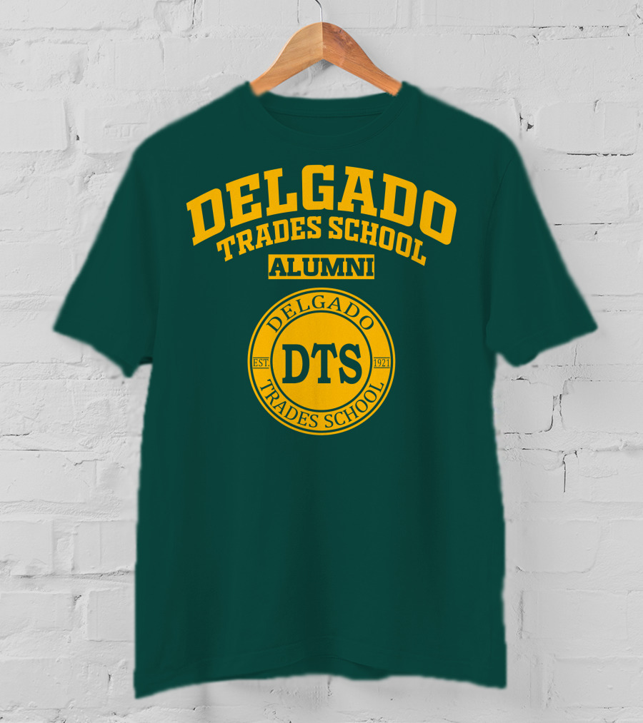 Delgado Trades School Alumni DTS EST 1921 T-Shirt