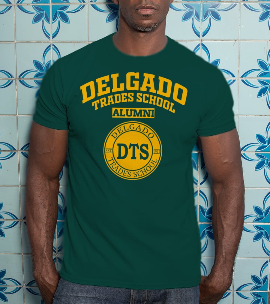 Delgado Trades School Alumni DTS EST 1921 T-Shirt