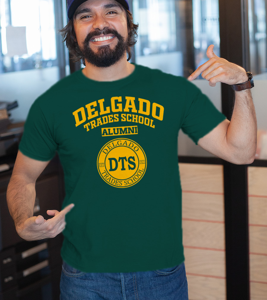 Delgado Trades School Alumni DTS EST 1921 T-Shirt