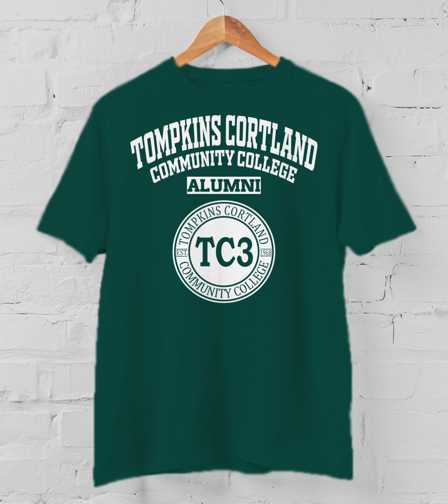 Tompkins Cortland Community College Alumni TC3 Est. 1968 T-Shirt