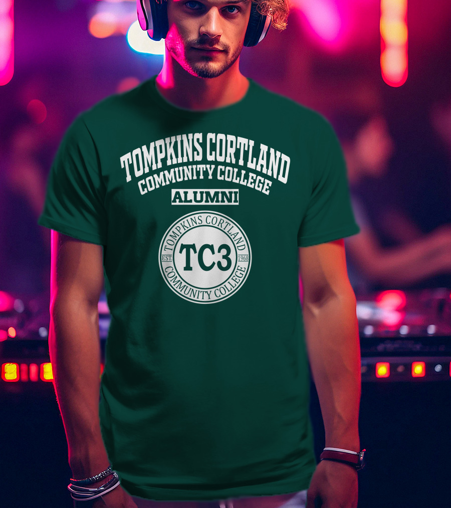 Tompkins Cortland Community College Alumni TC3 Est. 1968 T-Shirt