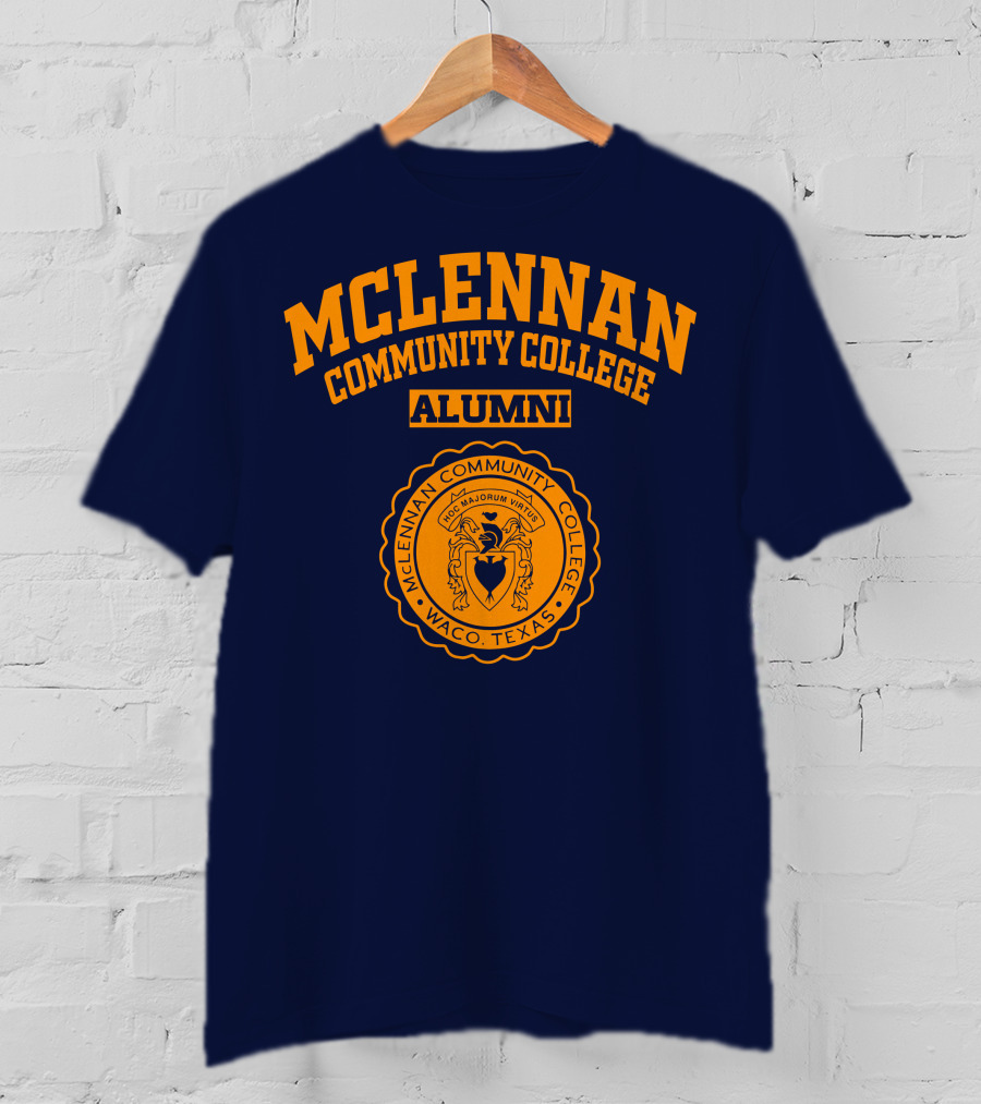 Mclennan Community College Alumni Waco Texas Seal Hoc Majorum Virtus T-Shirt