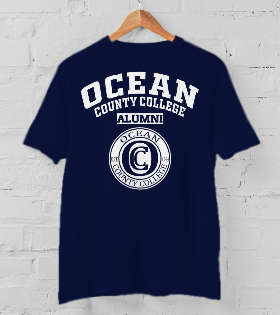 Ocean County College Alumni EST 1964 Seal T-Shirt