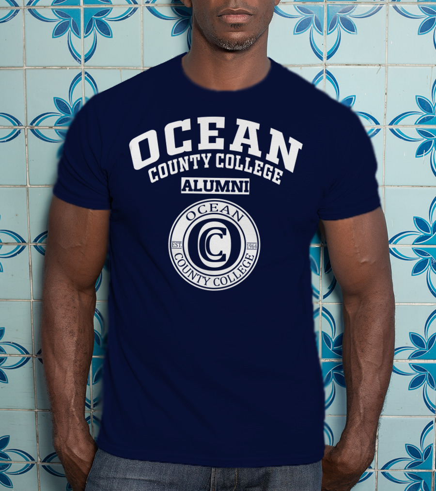 Ocean County College Alumni EST 1964 Seal T-Shirt