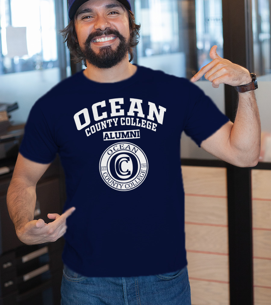 Ocean County College Alumni EST 1964 Seal T-Shirt