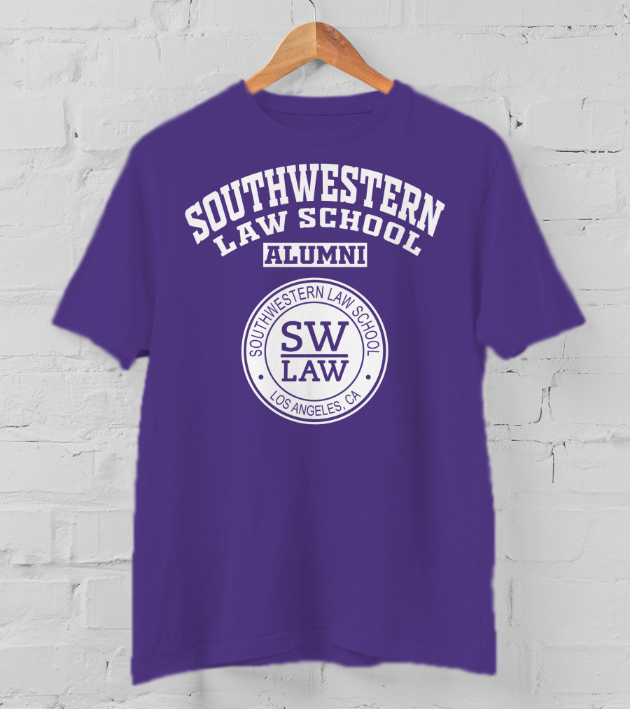 Southwestern Law School Alumni SW Law Los Angeles CA T-Shirt