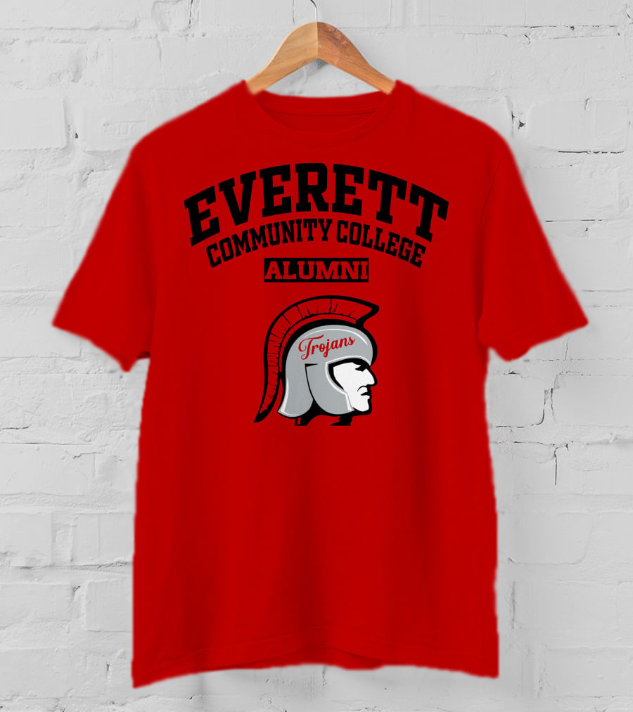 Everett Community College Alumni Trojans T-Shirt