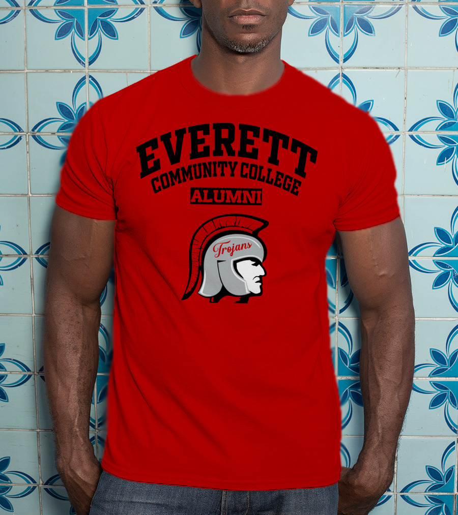 Everett Community College Alumni Trojans T-Shirt