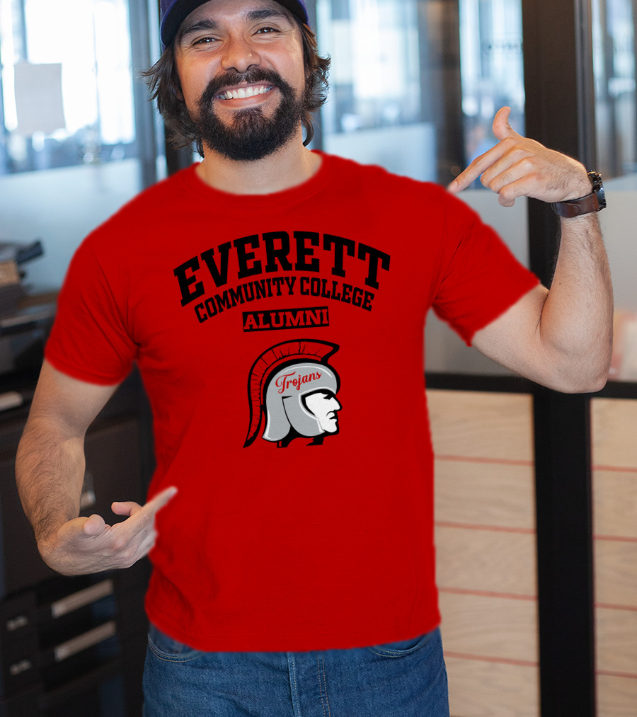 Everett Community College Alumni Trojans T-Shirt