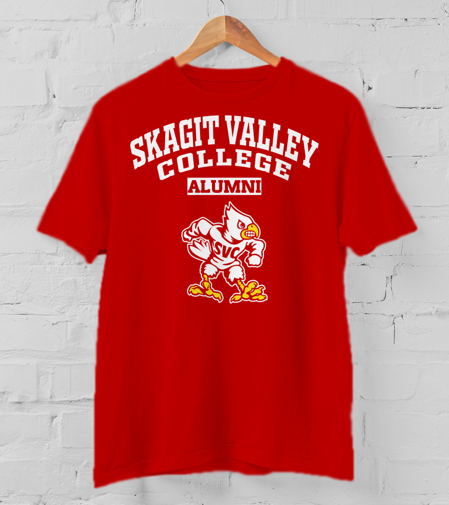 Skagit Valley College Alumni SVC Athletic Mascot T-Shirt
