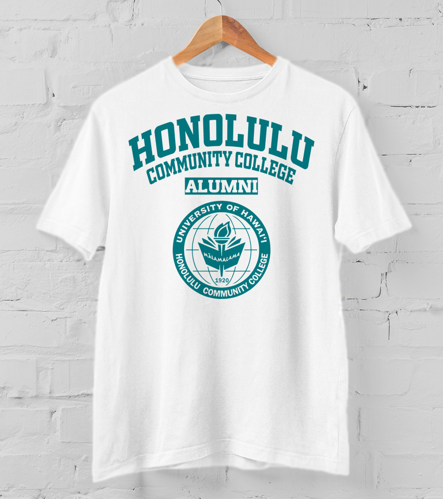 Honolulu Community College Alumni University Of Hawai'i Mālamalama 1920 T-Shirt