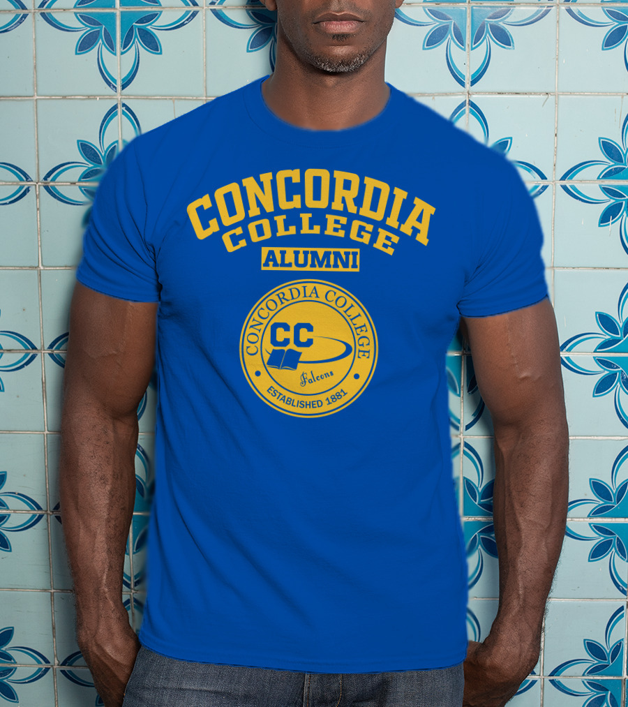 Concordia College Alumni Falcons Established 1881 CC T-Shirt