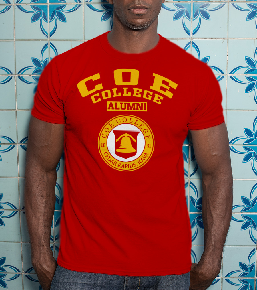 Coe College Alumni Cedar Rapids Iowa 1851 T-Shirt