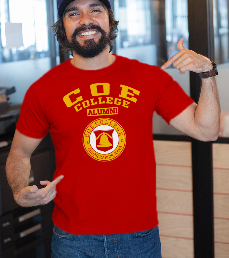 Coe College Alumni Cedar Rapids Iowa 1851 T-Shirt