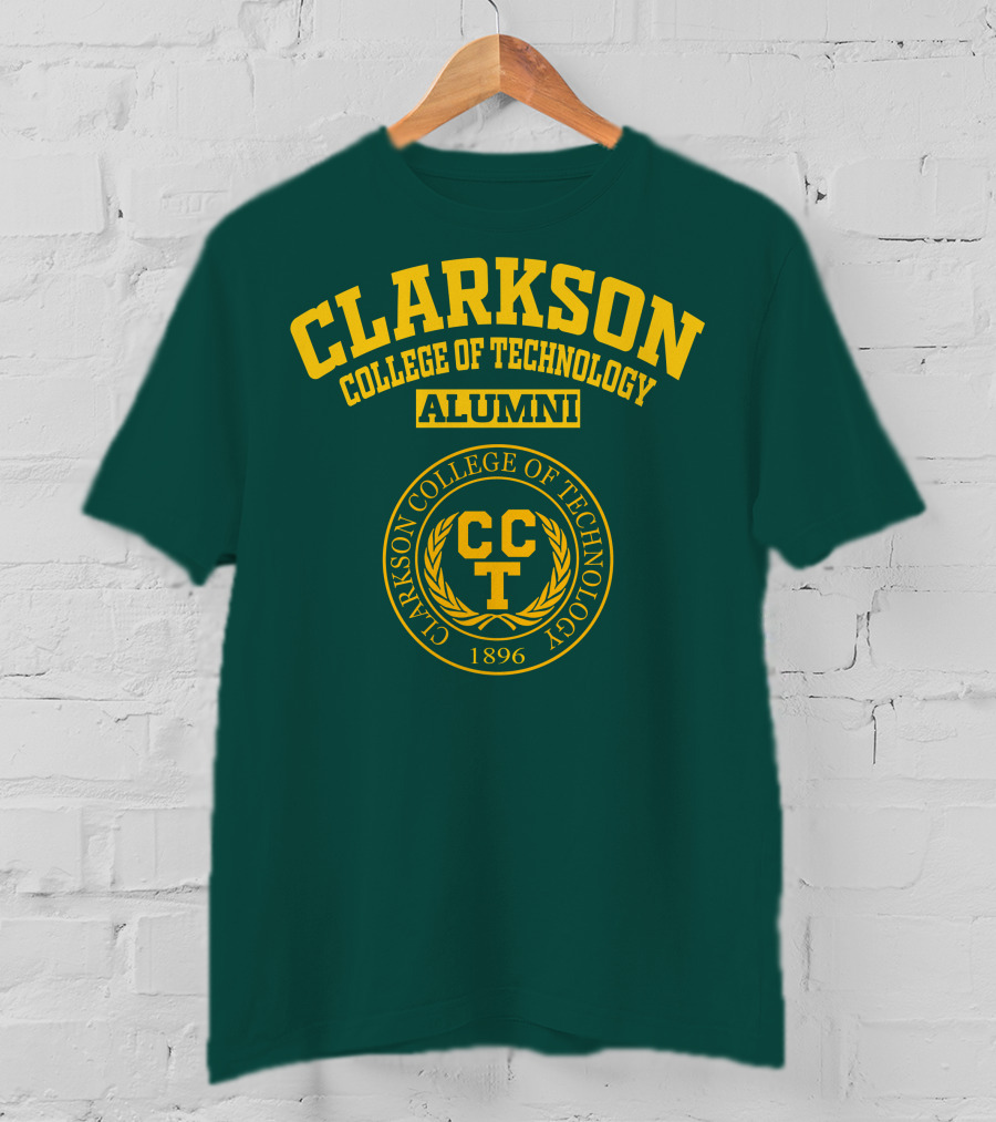 CLARKSON COLLEGE OF TECHNOLOGY ALUMNI 1896 CCT T-Shirt