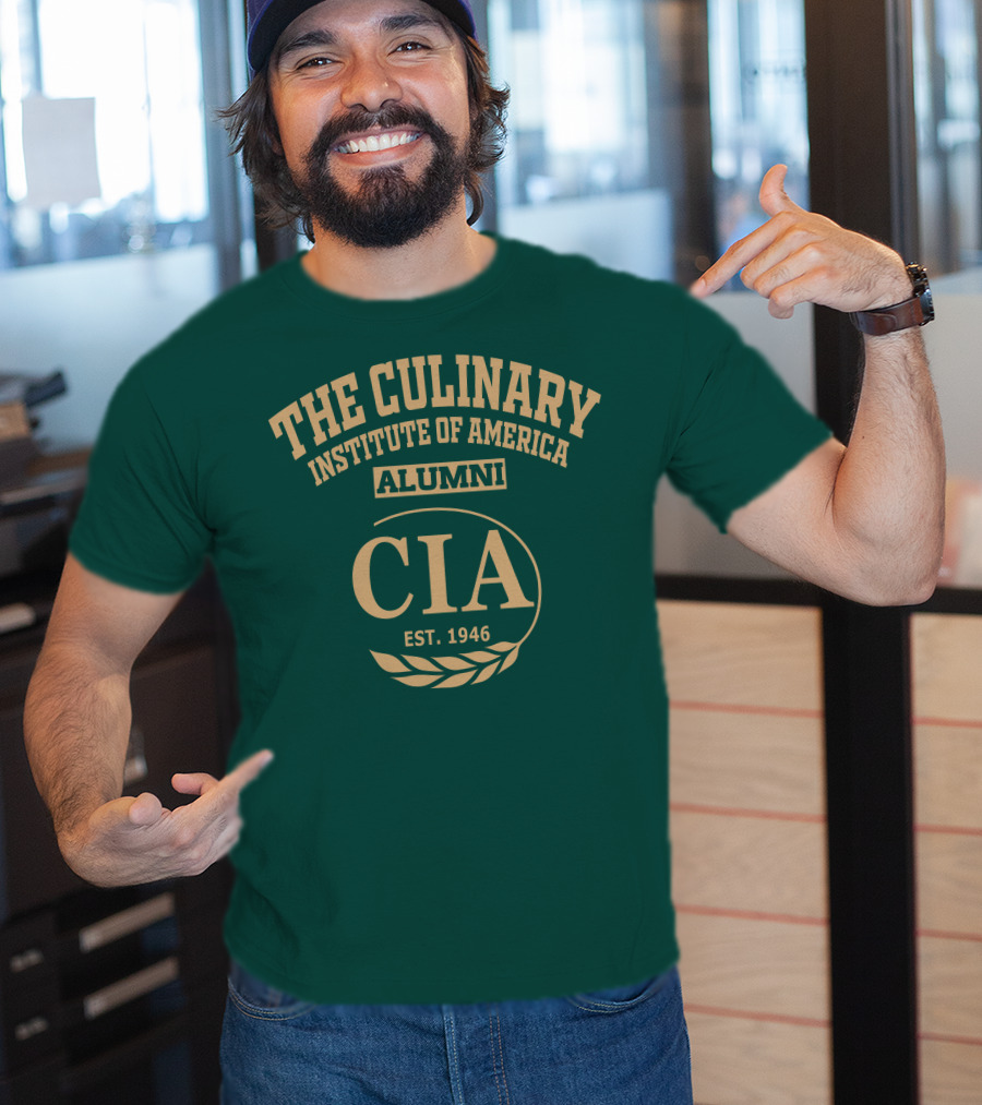 The Culinary Institute Of America Alumni CIA Est. 1946 T-Shirt