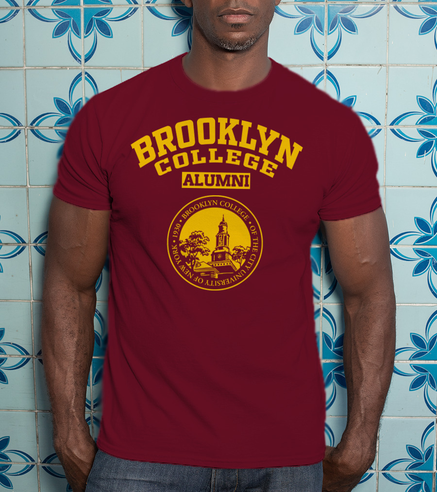 Brooklyn College Alumni 1930 Seal University Of The City Of New York T-Shirt