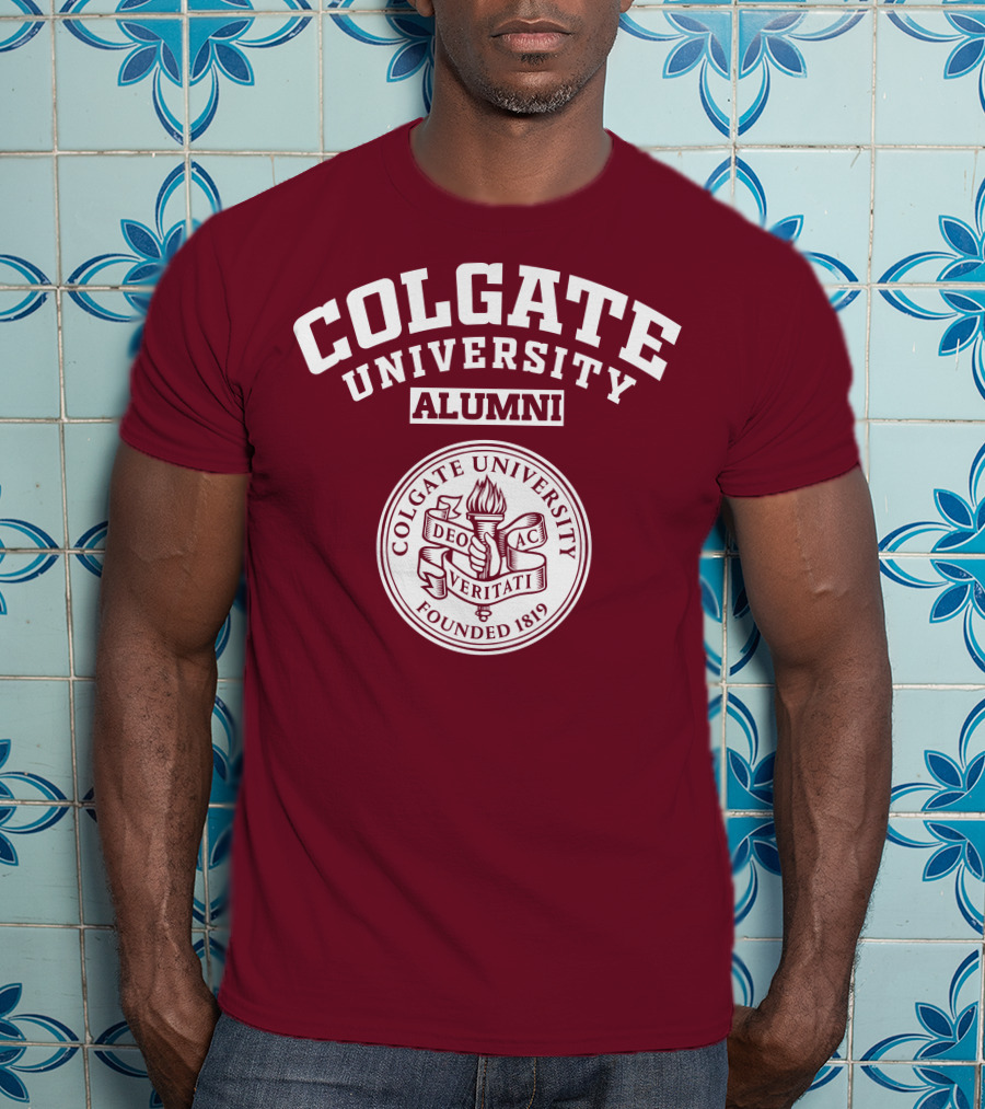 Colgate University Alumni Deo Veritati Seal Founded 1819 T-Shirt