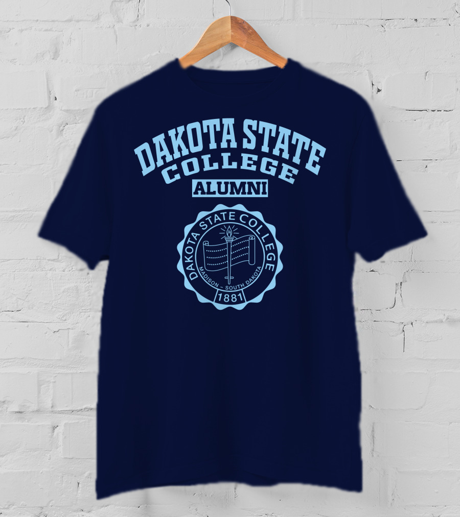 Dakota State College Madison South Dakota Alumni 1881 T-Shirt
