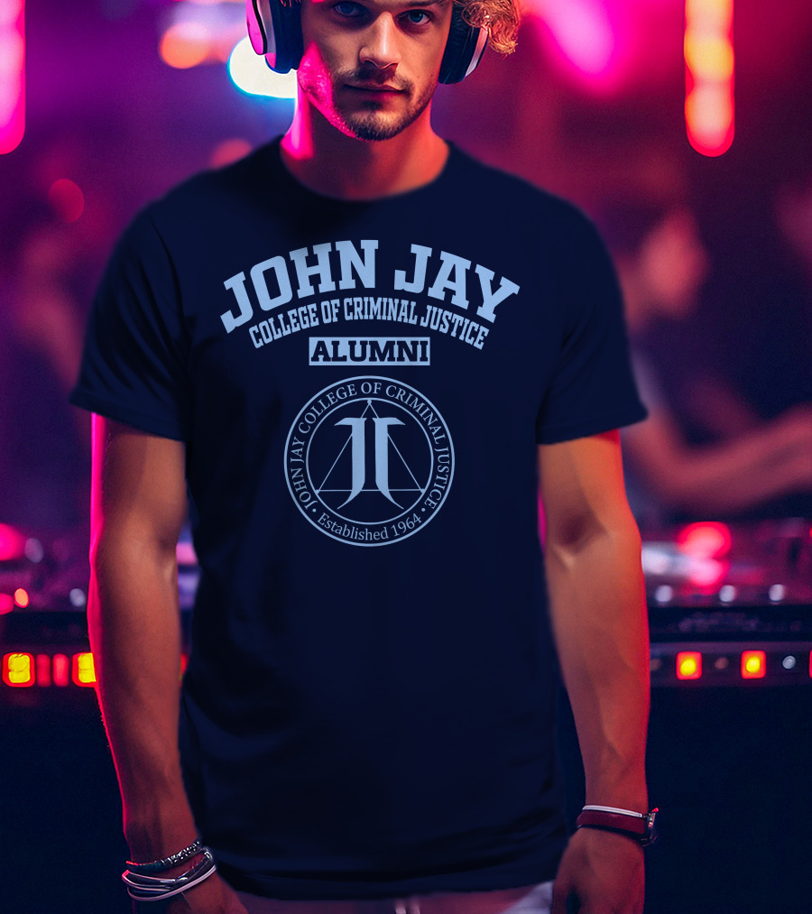 John Jay College Of Criminal Justice Alumni Established 1964 T-Shirt