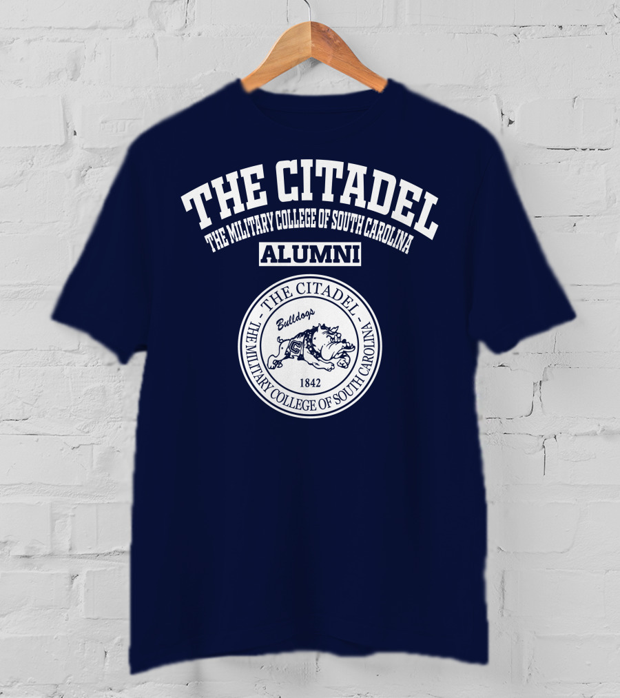 The Citadel The Military College Of South Carolina Alumni Bulldogs 1842 T-Shirt