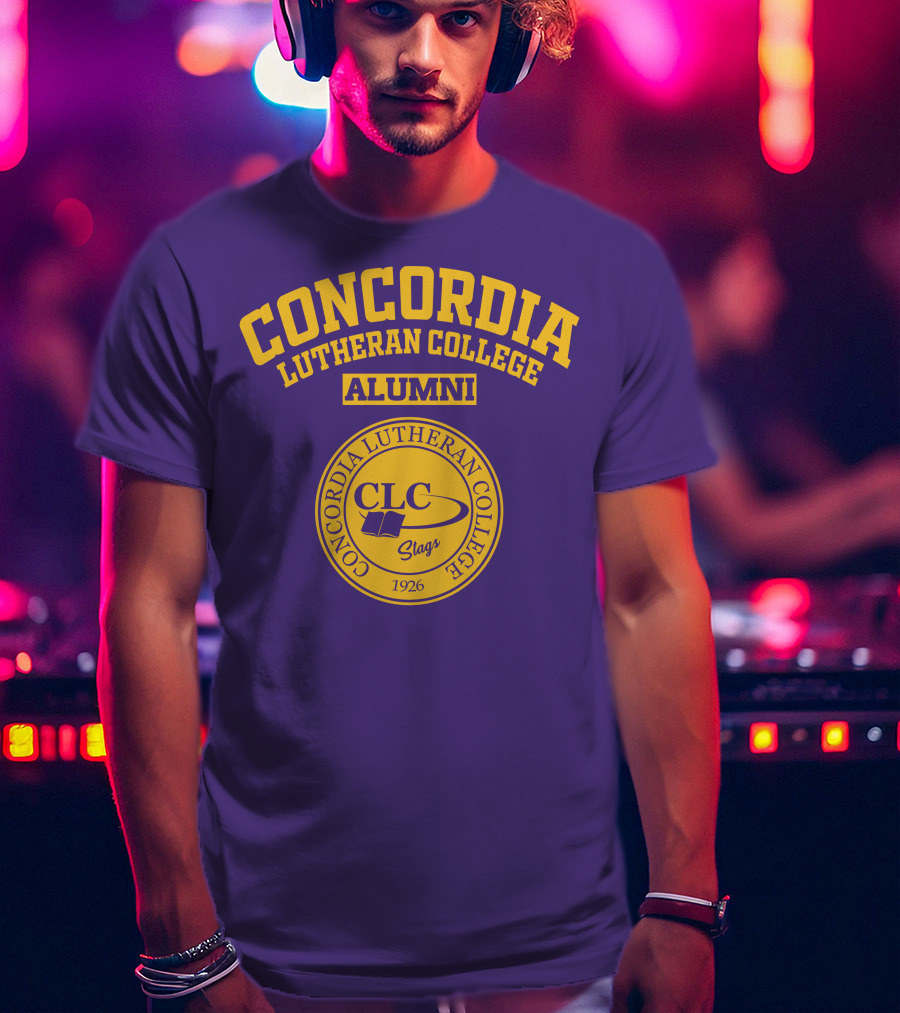 CONCORDIA LUTHERAN COLLEGE ALUMNI CLC STAGS 1926 T-Shirt