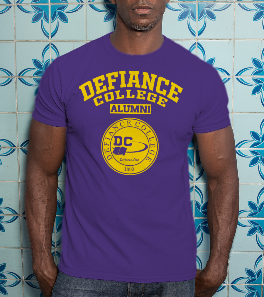 Defiance College Alumni DC Logo Defiance Ohio 1850 T-Shirt