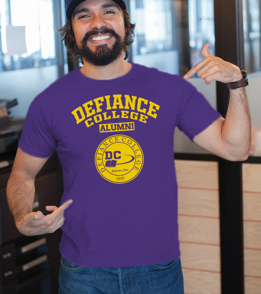 Defiance College Alumni DC Logo Defiance Ohio 1850 T-Shirt