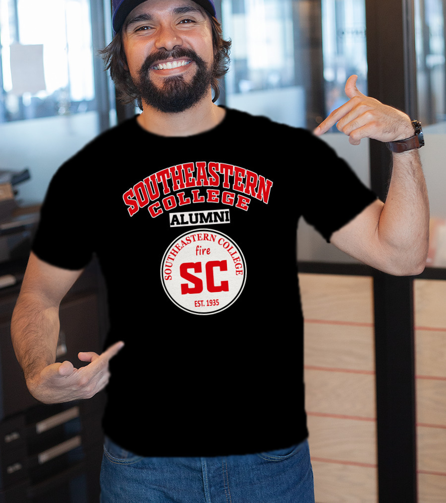 Southeastern College Alumni Fire SC Est. 1935 T-Shirt