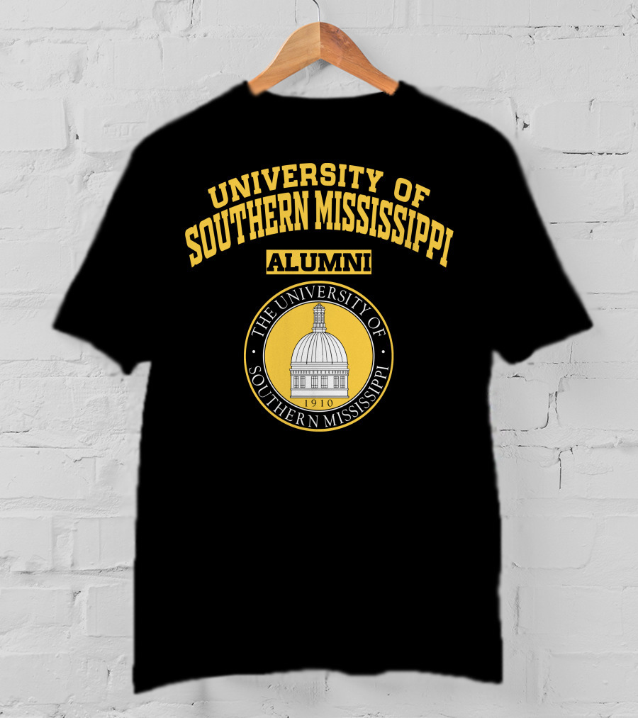 University Of Southern Mississippi Alumni The University Of Southern Mississippi 1910 T-Shirt