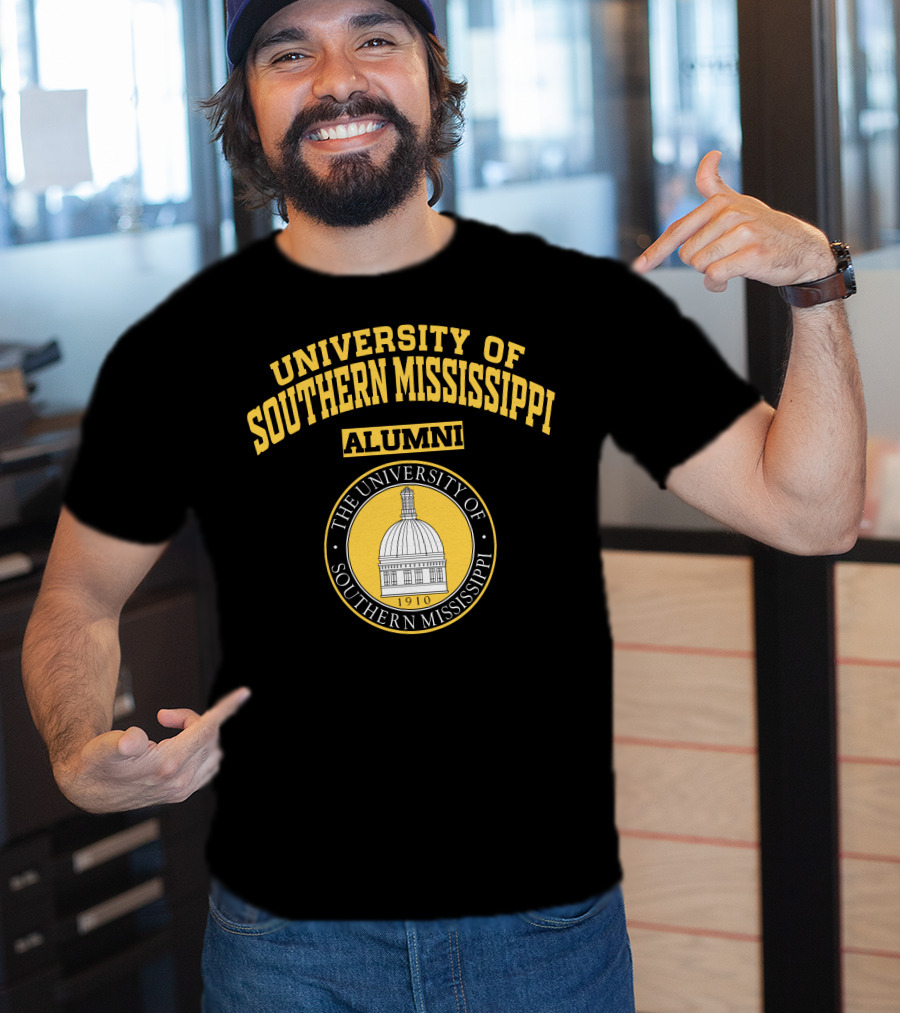 University Of Southern Mississippi Alumni The University Of Southern Mississippi 1910 T-Shirt