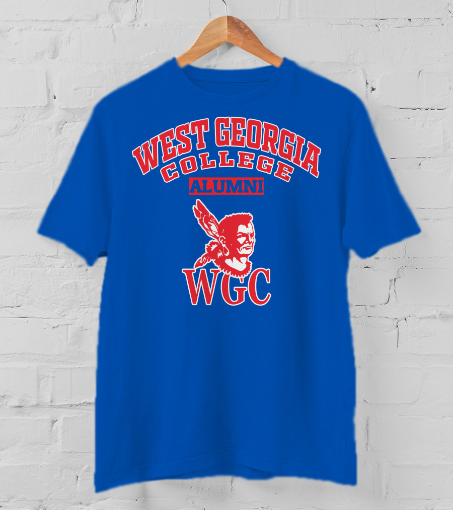 West Georgia College Alumni WGC Logo Native American T-Shirt