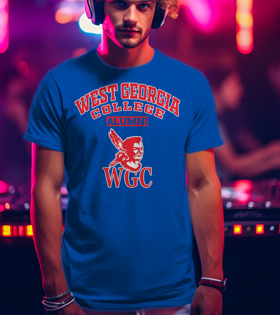 West Georgia College Alumni WGC Logo Native American T-Shirt