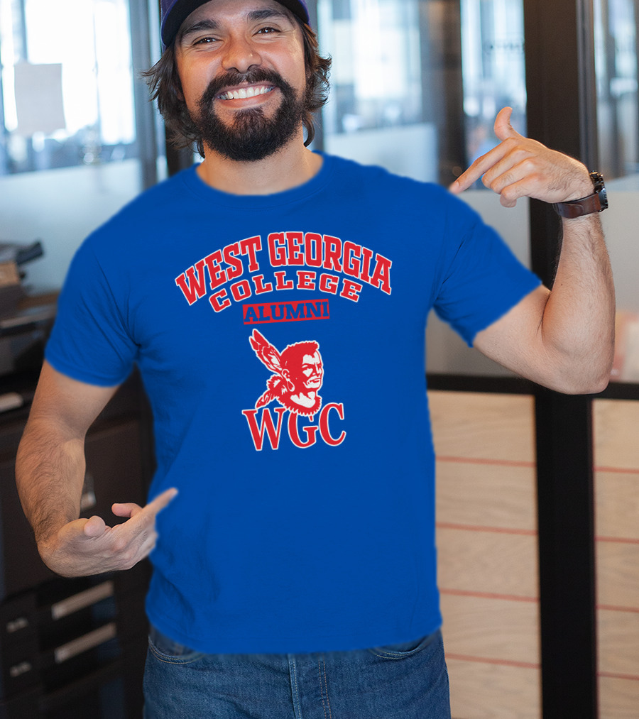 West Georgia College Alumni WGC Logo Native American T-Shirt