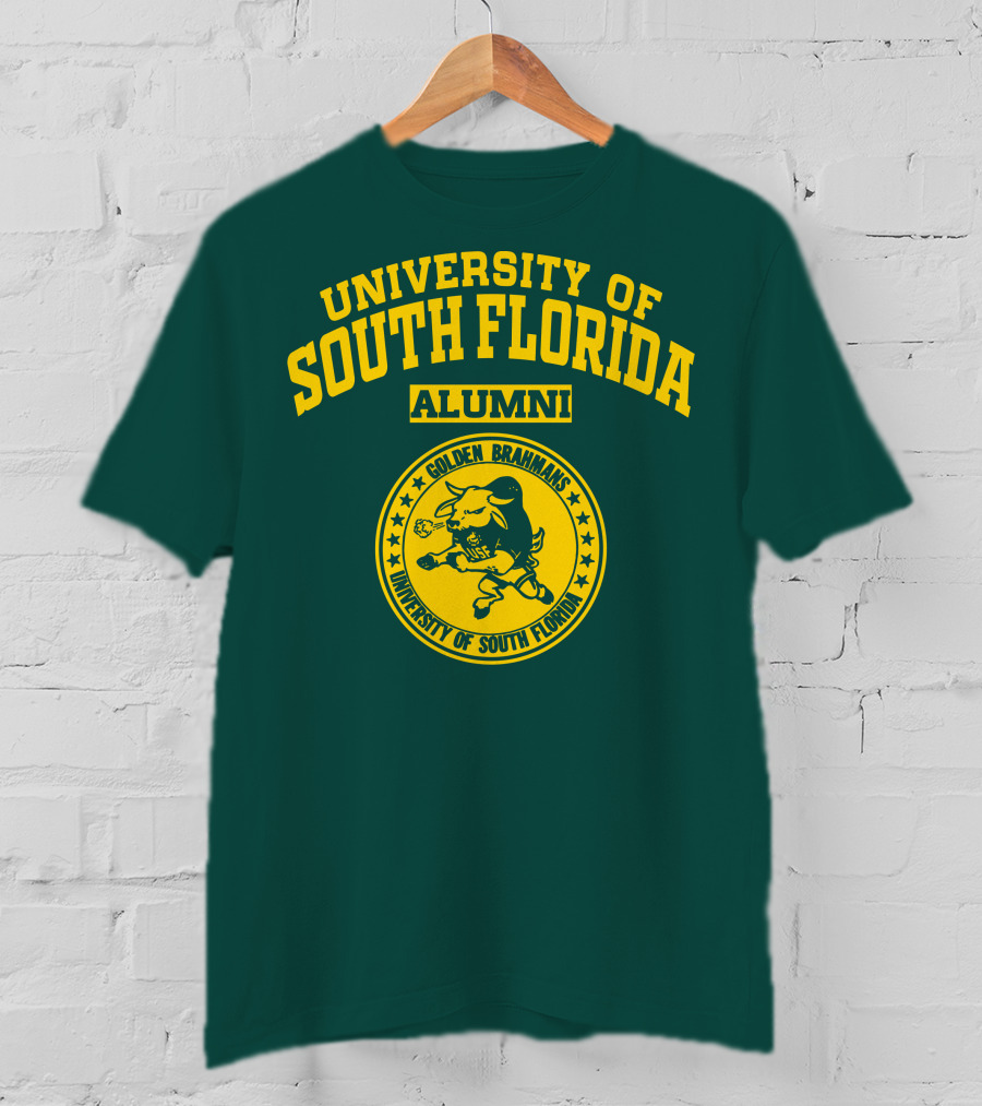 University Of South Florida Alumni Golden Brahmans T-Shirt
