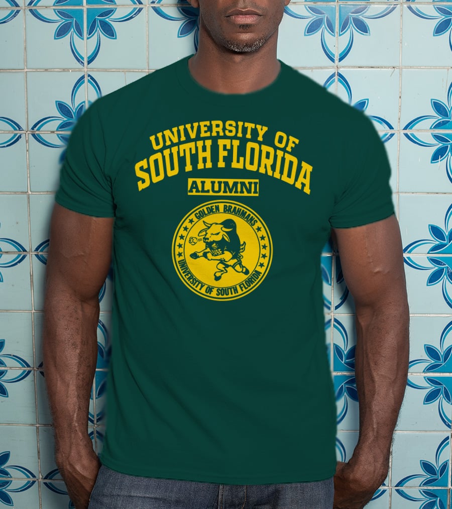University Of South Florida Alumni Golden Brahmans T-Shirt