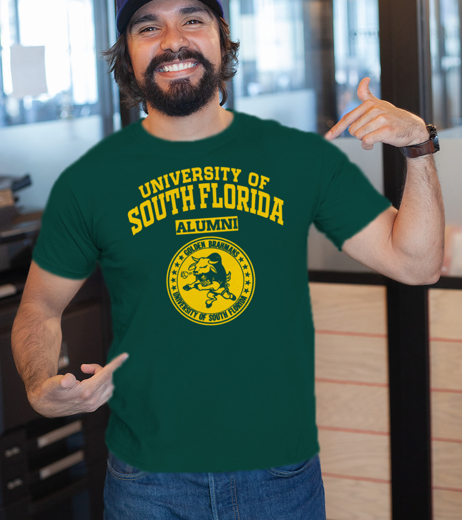 University Of South Florida Alumni Golden Brahmans T-Shirt