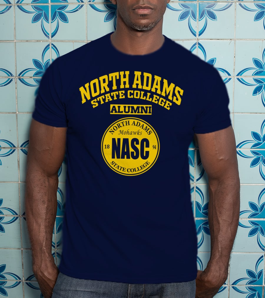 North Adams State College Alumni Mohawks NASC 1894 T-Shirt
