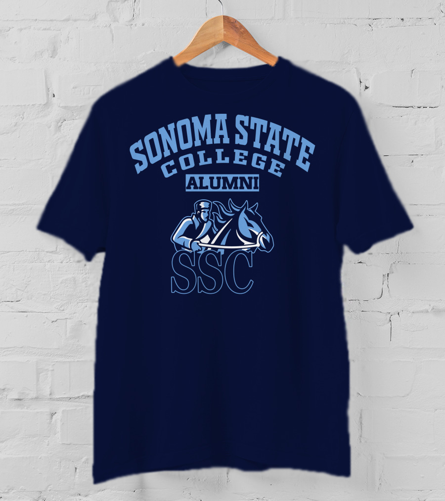 Sonoma State College Alumni SSC Horseman T-Shirt