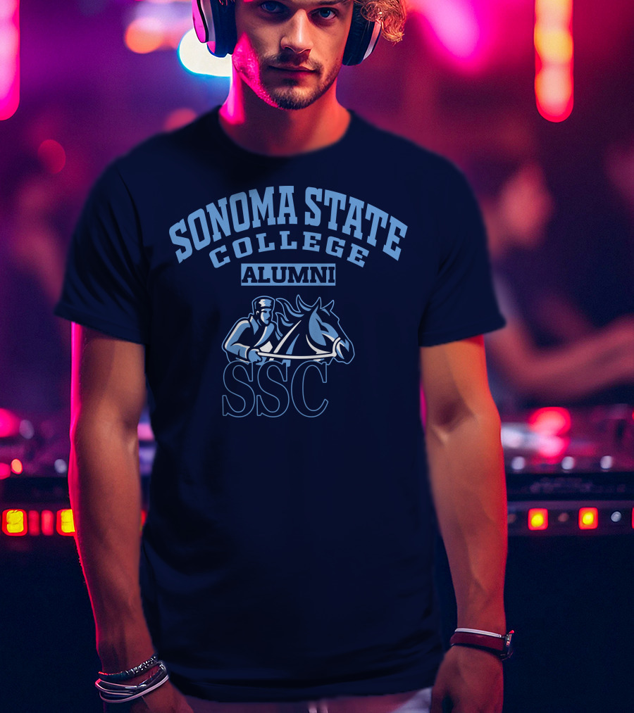 Sonoma State College Alumni SSC Horseman T-Shirt