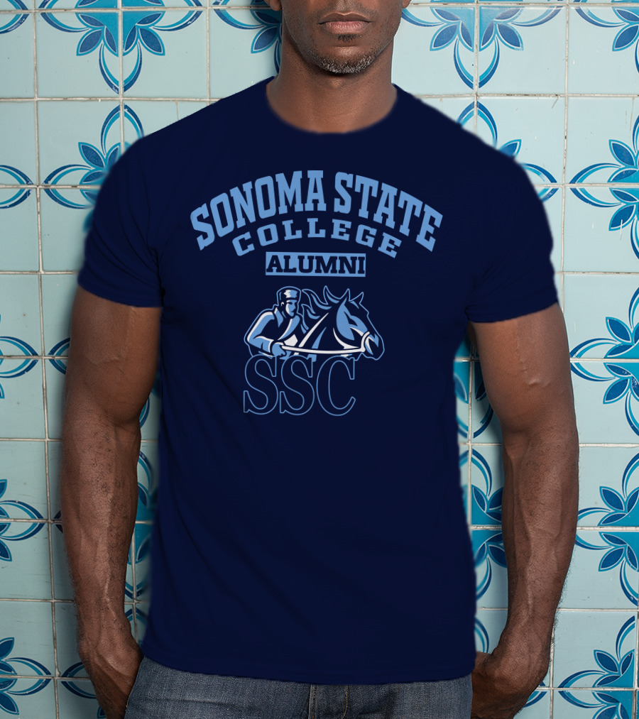 Sonoma State College Alumni SSC Horseman T-Shirt